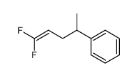 1,1-difluoro-4-phenylpent-1-ene结构式