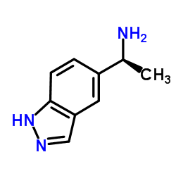 (1S)-1-(1H-Indazol-5-yl)ethanamine Structure