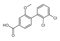 4-(2,3-dichlorophenyl)-3-methoxybenzoic acid结构式