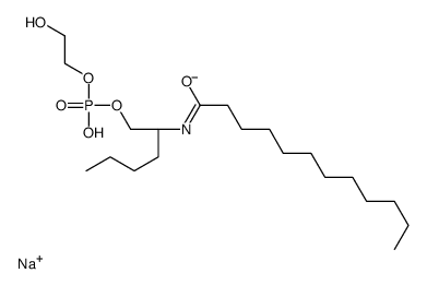 2-dodecanoylamino-1-hexanolphosphoglycol结构式