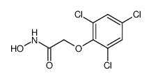 2-(2,4,6-trichloro-phenoxy)-acetohydroxamic acid Structure