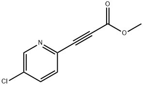 methyl 3-(5-chloropyridin-2-yl)prop-2-ynoate Structure