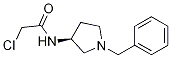 N-((S)-1-Benzyl-pyrrolidin-3-yl)-2-chloro-acetaMide Structure