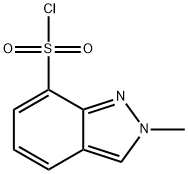 2-甲基-2H-吲唑-7-磺酰氯图片