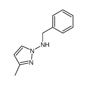 1-(Benzylamino)-3-methylpyrazole Structure