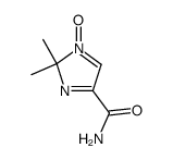 2H-Imidazole-4-carboxamide,2,2-dimethyl-,1-oxide(9CI)结构式