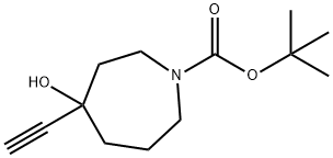 4-乙炔基-4-羟基氮杂环庚烷-1-羧酸叔丁酯图片