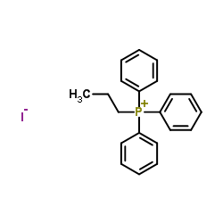 Triphenyl(propyl)phosphonium iodide structure