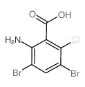 2-氨基-3,5-二溴-6-氯苯甲酸图片