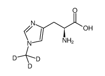 l-n-tau-methyl-d3-histidine Structure