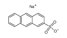 Anthracene-2-sulfonic acid sodium salt结构式