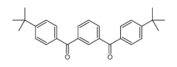 [3-(4-tert-butylbenzoyl)phenyl]-(4-tert-butylphenyl)methanone Structure