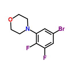 (4,5-difluoro-2-(pyrrolidin-1-ylsulfonyl)phenyl)boronic acid structure