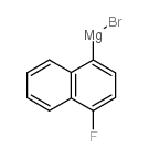 4-FLUORO-1-NAPHTHYLMAGNESIUM BROMIDE结构式