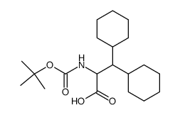 Boc-(D,L)-Dch-OH Structure