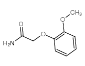 2-(2-methoxyphenoxy)acetamide Structure