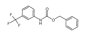 Carbanilic acid, m-(trifluoromethyl)-, benzyl ester (8CI)结构式