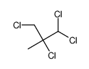 1,1,2,3-tetrachloro-2-methylpropane Structure