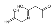 N-(2-amino-2-oxoethyl)-3-oxobutyramide结构式