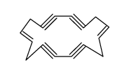 cyclohexadeca-6t,14t-diene-1,3,9,11-tetrayne Structure