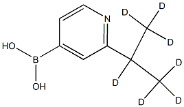 (2-(propan-2-yl-d7)pyridin-4-yl)boronic acid picture