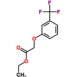 3-(三氟甲基)苯氧基乙酸乙酯结构式