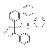 Butyrophenone,4-(diphenylphosphinyl)-2-methoxy-2-phenyl- (8CI) picture