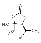 2-Oxazolidinone,5-ethenyl-5-methyl-4-(1-methylethyl)-,(4S)-(9CI) structure