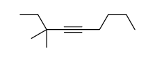 3,3-dimethylnon-4-yne Structure