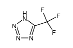 5-三氟甲基-1H-四氮唑结构式