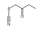 2-oxobutyl thiocyanate Structure