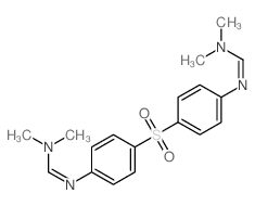 Methanimidamide,N',N'''-(sulfonyldi-4,1-phenylene)bis[N,N-dimethyl- (9CI) Structure