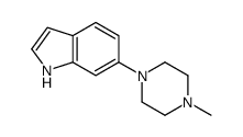 6-(4-甲基哌嗪-1-基)-1H-吲哚图片