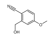 Benzonitrile, 2-(hydroxymethyl)-4-methoxy- (9CI)结构式