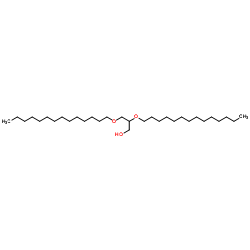 2,3-Bis(tetradecyloxy)-1-propanol Structure