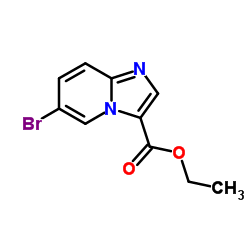 Ethyl 6-bromoimidazo[1,2-a]pyridine-3-carboxylate Structure