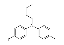 N-butyl-4-iodo-N-(4-iodophenyl)aniline Structure