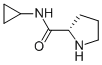 2-Pyrrolidinecarboxamide,N-cyclopropyl-,(2S)-(9CI)结构式