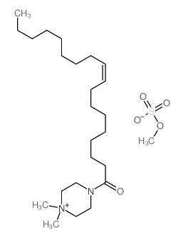 (E)-1-(4,4-dimethyl-2,3,5,6-tetrahydropyrazin-1-yl)octadec-9-en-1-one; sulfooxymethane structure