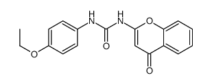 1-(4-ethoxyphenyl)-3-(4-oxochromen-2-yl)urea Structure