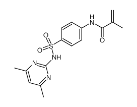 methacryloyl sulfamethazine Structure