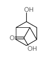 2-hydroxynorbornane-7-carboxylic acid Structure