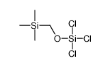 trichloro(trimethylsilylmethoxy)silane结构式