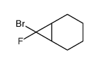 7-bromo-7-fluorobicyclo[4.1.0]heptane结构式