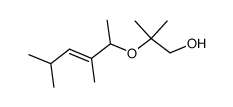 2-methyl-2-(1',2',4'-trimethylpent-2'-enyloxy)propan-1-ol Structure