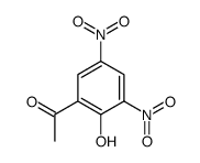 1-(2-hydroxy-3,5-dinitrophenyl)ethanone结构式