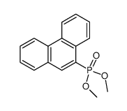 dimethyl phenanthren-9-ylphosphonate结构式