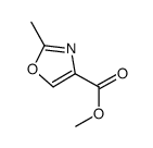 ETHYL 2-METHYLOXAZOLE-5-CARBOXYLATE Structure