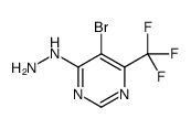 5-溴-4-肼基-6-三氟甲基嘧啶图片