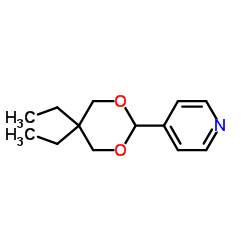 Pyridine, 4-(5,5-diethyl-1,3-dioxan-2-yl)- (9CI)结构式